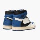 Women's/Men's Nike Jordan 1 High OG SP Fragment x Travis Scott Sail/Black-Military Blue-Shy Pink Jordan Shoes