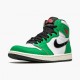 Women's/Men's Nike Jordan 1 Retro High Lucky Green Lucky Green/White/Sail/Black Jordan Shoes