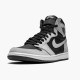 Women's/Men's Nike Jordan 1 Retro High Shadow 2.0 Black/White/Light Smoke Grey Jordan Shoes