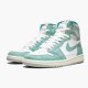 Women's/Men's Nike Jordan 1 Retro High Turbo Green Turbo Green/Sail White Jordan Shoes