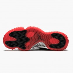 Men's Nike Jordan 11 Retro Bred Black/Varsity Red/White/Black Jordan Shoes