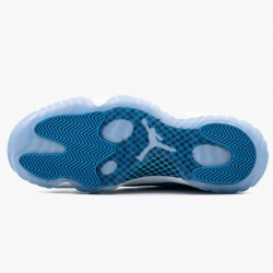 Women's/Men's Nike Jordan 11 Retro Low University Blue White/University Blue/Black Jordan Shoes