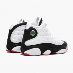 Men's Nike Jordan 13 Retro He Got Game White/Black/True Red Jordan Shoes