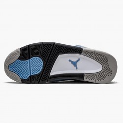 Women's/Men's Nike Jordan 4 Retro University Blue University Blue/Tech Grey Whit Jordan Shoes