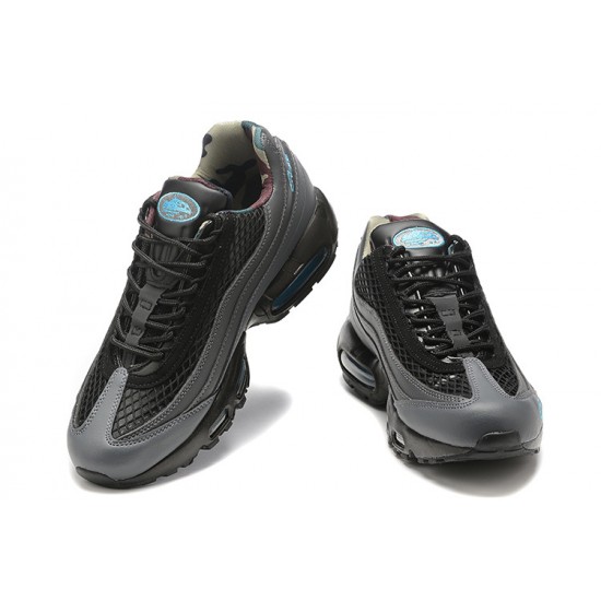 Men's Nike Air Max 95 TT Aegean Storm Grey Black Footwear FB2709-002