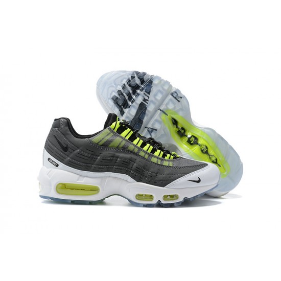 Men's Nike Air Max 95 TT Green Grey White Footwear DD1871-002