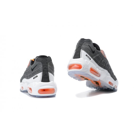 Men's Nike Air Max 95 TT Grey White Orange Footwear DD1871-001