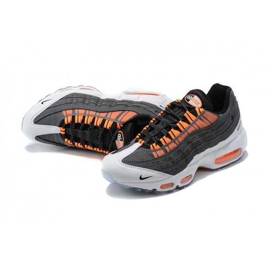 Men's Nike Air Max 95 TT Grey White Orange Footwear DD1871-001