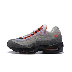 Men's Nike Air Max 95 OG Grey Red Footwear AT2865-100