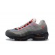 Men's Nike Air Max 95 OG Grey Red Footwear AT2865-100