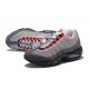 Men's Nike Air Max 95 OG Grey Red Footwear AT2865-100