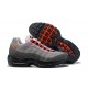 Men's Nike Air Max 95 OG Grey Red Footwear AT2865-100