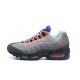 Women's/Men's Nike Air Max 95 OG QS Blacksafety Orangevolt Footwear 810374-078