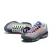 Women's/Men's Nike Air Max 95 OG QS Blacksafety Orangevolt Footwear 810374-078