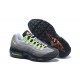 Women's/Men's Nike Air Max 95 OG QS Blacksafety Orangevolt Footwear 810374-078