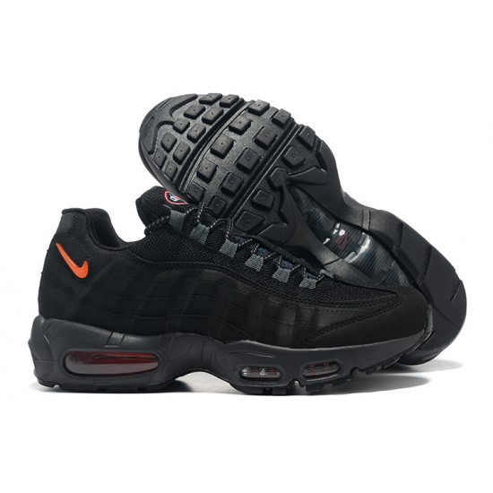 Men's Nike Air Max 95 TT Black Orange Footwear DV5672-001