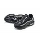 Men's Nike Air Max 95 TT Black White and Grey Footwear 