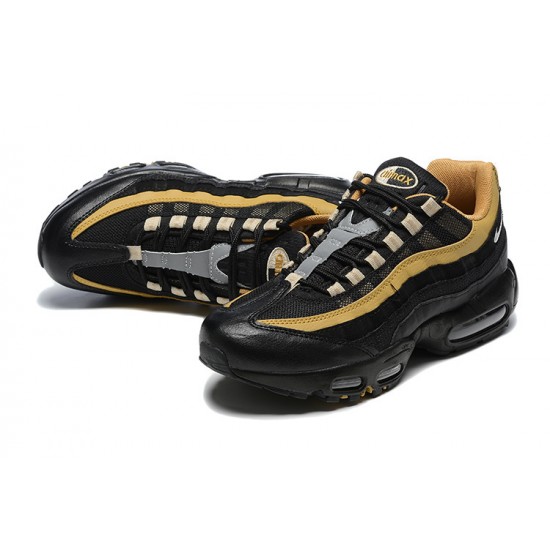 Men's Nike Air Max 95 TT Black Yellow Footwear DM0012-600