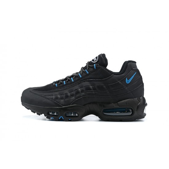 Men's Nike Air Max 95 TT Black and Blue Footwear