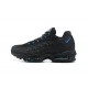 Men's Nike Air Max 95 TT Black and Blue Footwear