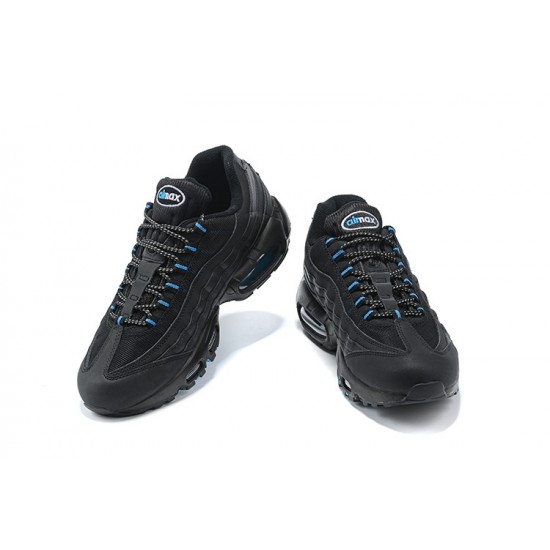 Men's Nike Air Max 95 TT Black and Blue Footwear