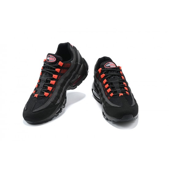 Men's Nike Air Max 95 TT Black and Red Footwear