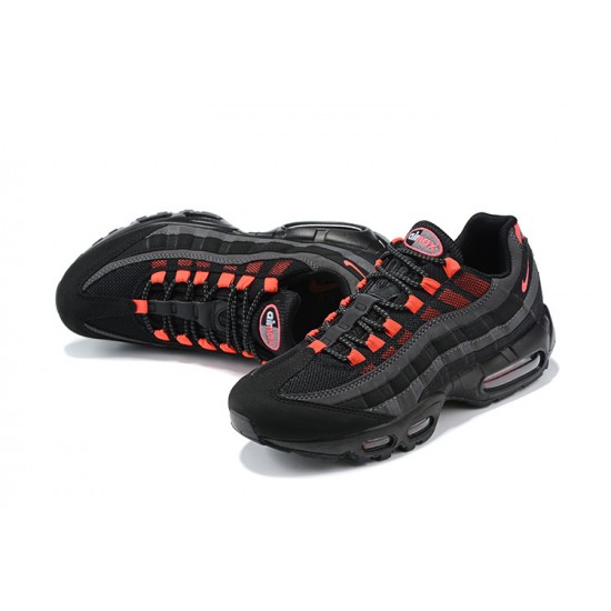 Men's Nike Air Max 95 TT Black and Red Footwear