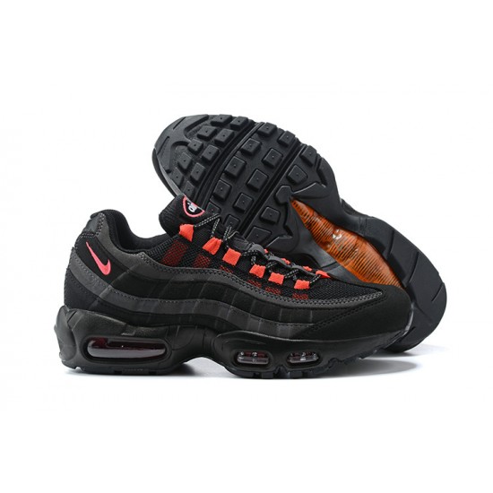 Men's Nike Air Max 95 TT Black and Red Footwear