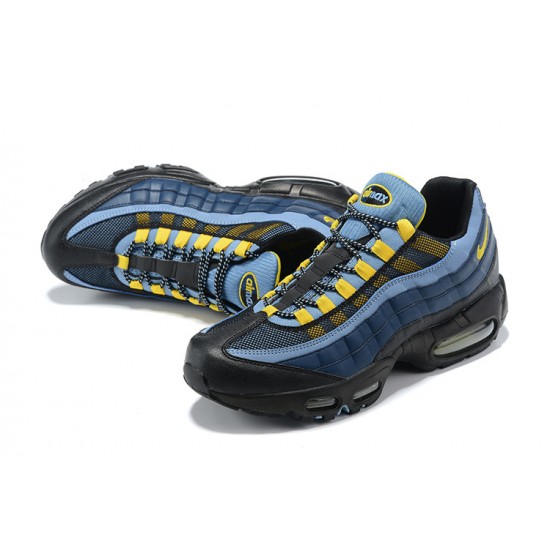 Men's Nike Air Max 95 TT Blue Yellow Footwear 