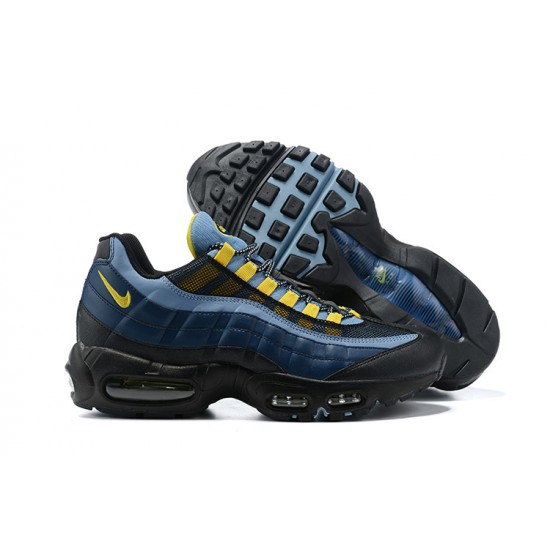 Men's Nike Air Max 95 TT Blue Yellow Footwear 