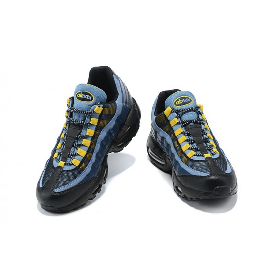 Men's Nike Air Max 95 TT Blue Yellow Footwear 