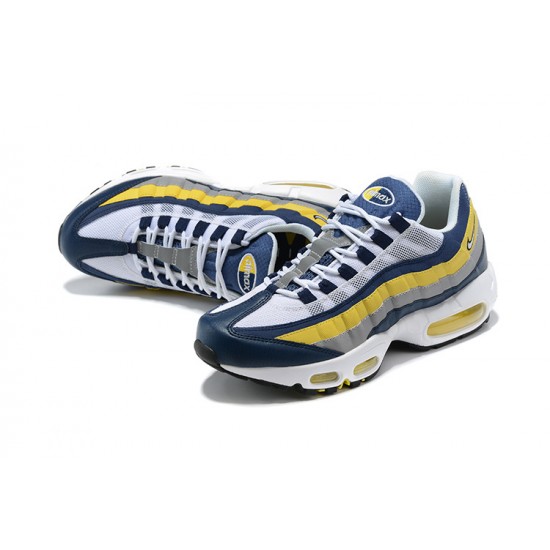 Men's Nike Air Max 95 TT Blue Yellow Footwear CZ0191-400