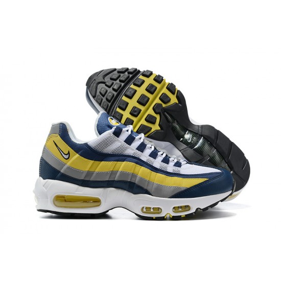 Men's Nike Air Max 95 TT Blue Yellow Footwear CZ0191-400