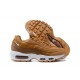 Men's Nike Air Max 95 TT Brown and White Footwear 