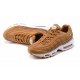 Men's Nike Air Max 95 TT Brown and White Footwear 