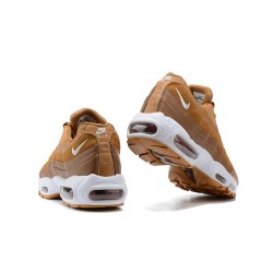 Men's Nike Air Max 95 TT Brown and White Footwear 