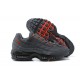 Men's Nike Air Max 95 TT Grey Red and Black Footwear