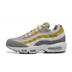 Men's Nike Air Max 95 TT Grey Yellow White Footwear DM0011-010