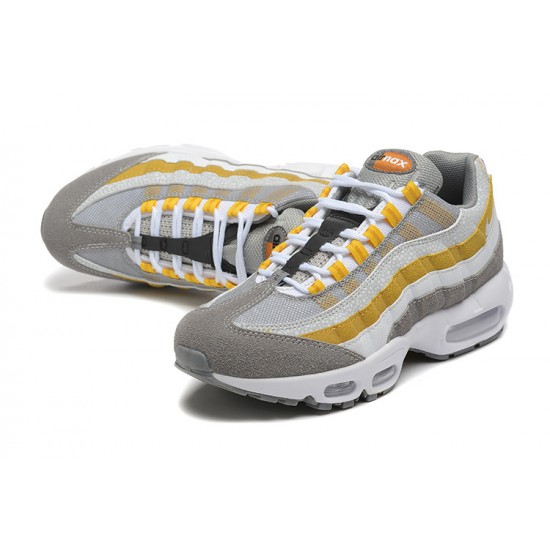 Men's Nike Air Max 95 TT Grey Yellow White Footwear DM0011-010