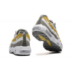 Men's Nike Air Max 95 TT Grey Yellow White Footwear DM0011-010