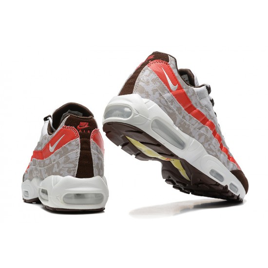 Men's Nike Air Max 95 TT Social FC Grey Red Footwear DQ9016-001