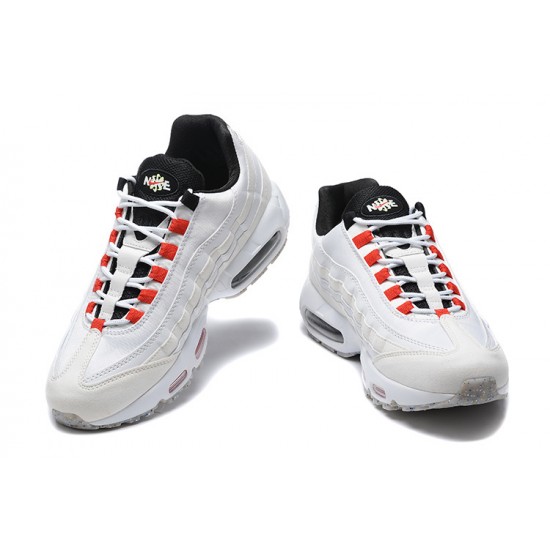 Men's Nike Air Max 95 TT White Black Footwear DQ0268-002