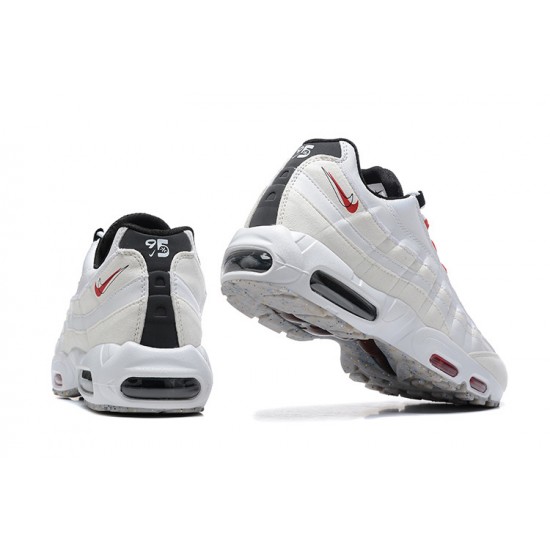 Men's Nike Air Max 95 TT White Black Footwear DQ0268-002