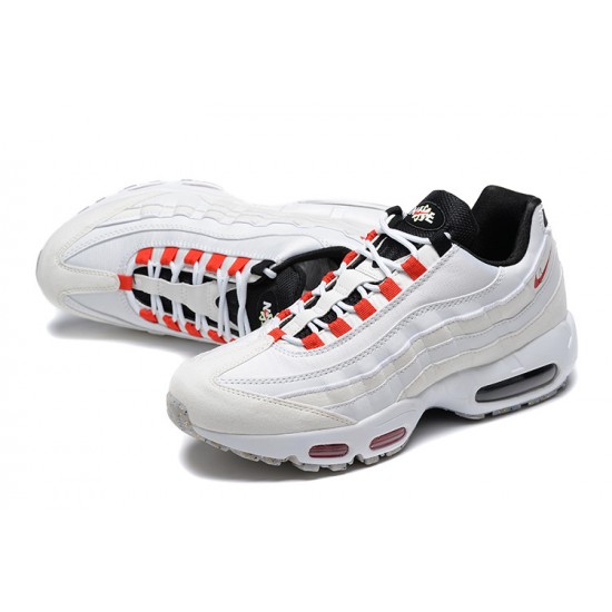 Men's Nike Air Max 95 TT White Black Footwear DQ0268-002