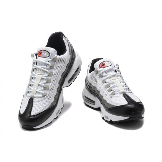 Men's Nike Air Max 95 TT White Black Footwear DR2550-100