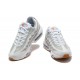 Men's Nike Air Max 95 TT White Grey and Orange Footwear DM0011-100 