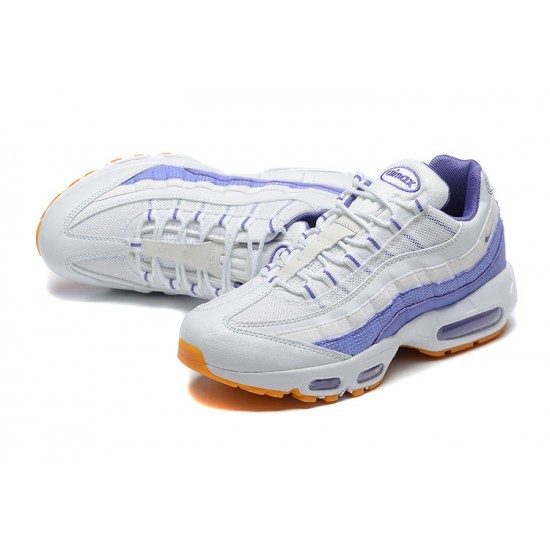 Men's Nike Air Max 95 TT White Purple Footwear DM0011-101