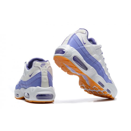 Men's Nike Air Max 95 TT White Purple Footwear DM0011-101