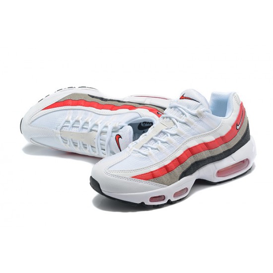 Men's Nike Air Max 95 TT White Red Footwear DQ3430-001