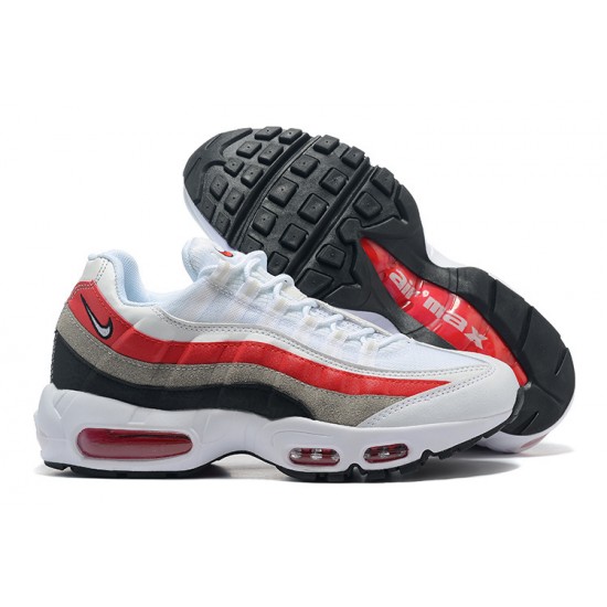 Men's Nike Air Max 95 TT White Red Footwear DQ3430-001